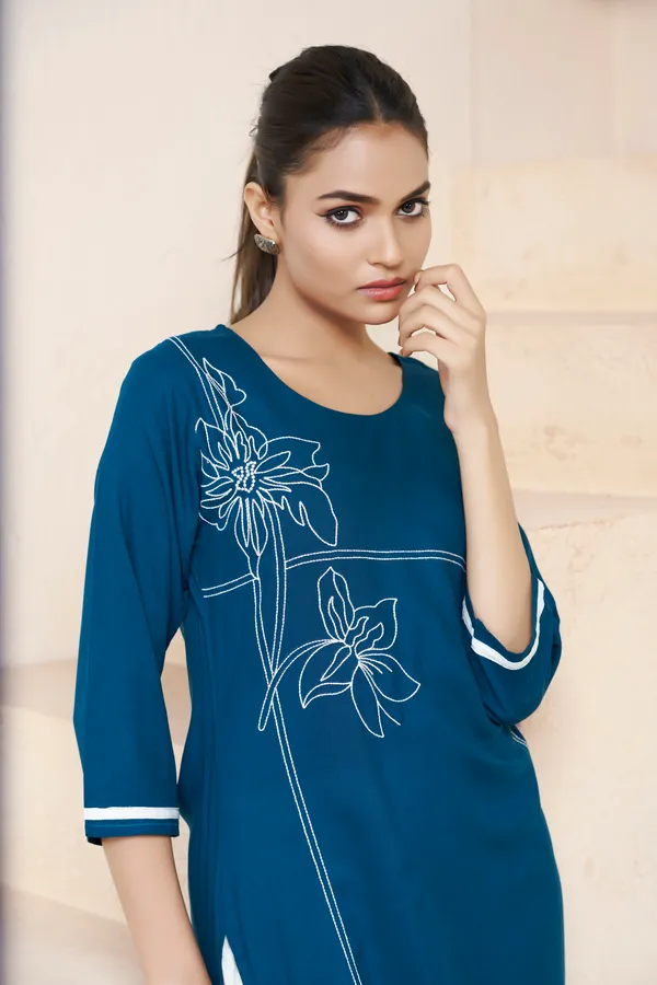 Rama_Viscose_Rayon_Embroidery_Kurta_For_Women_&_Girls