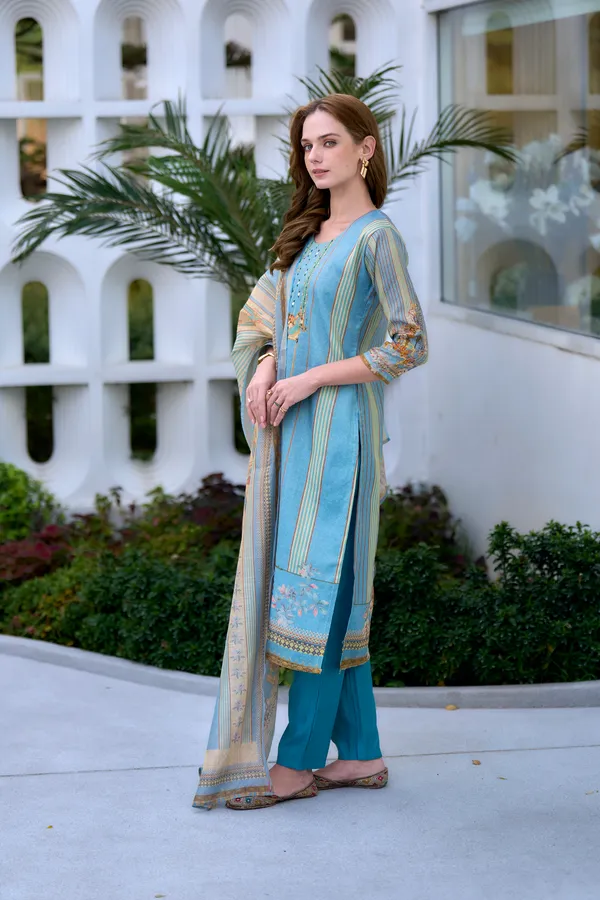 Aqua_Viscose_Kurta,_Pant_&_Dupatta_Set_For_Women_&_Girls