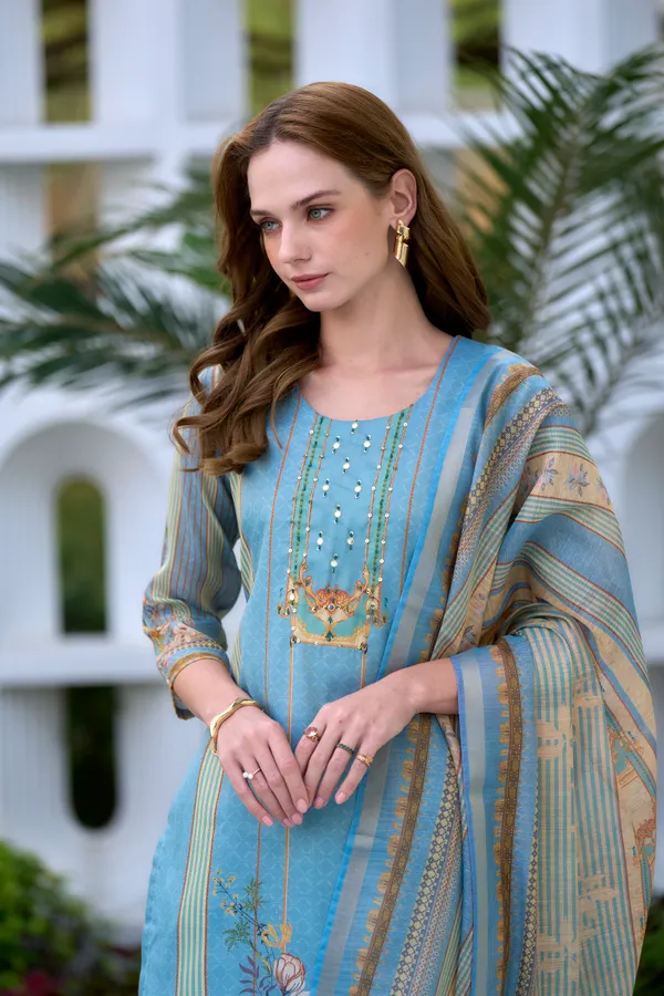 Aqua_Viscose_Kurta,_Pant_&_Dupatta_Set_For_Women_&_Girls