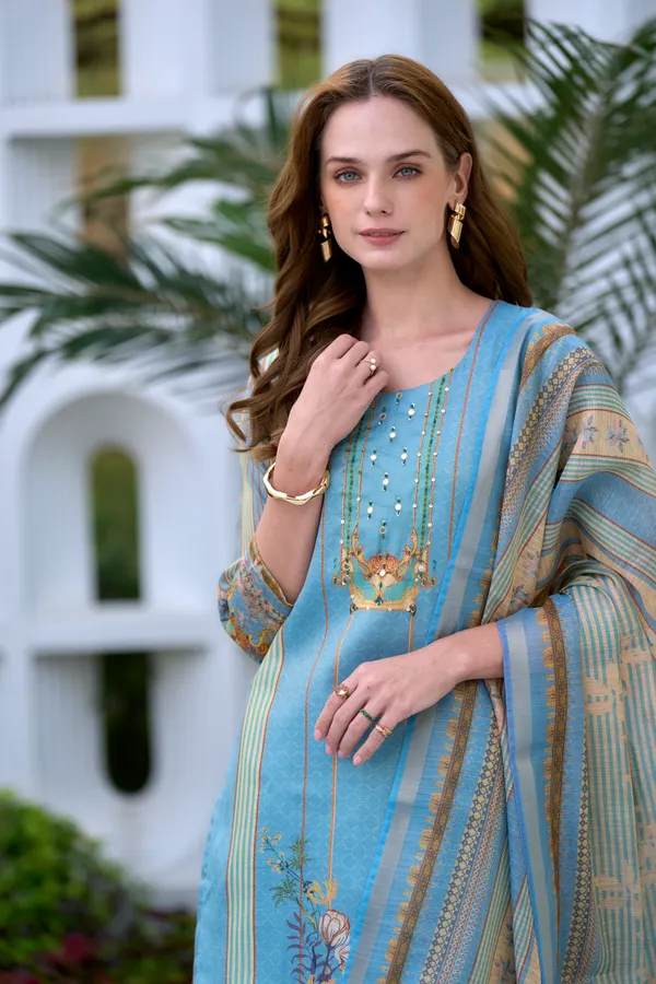 Aqua_Viscose_Kurta,_Pant_&_Dupatta_Set_For_Women_&_Girls