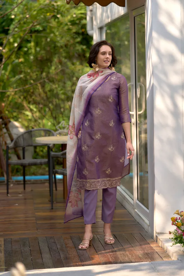 Purple_Viscose_Kurta,_Pant_&_Dupatta_Set_For_Women_&_Girls