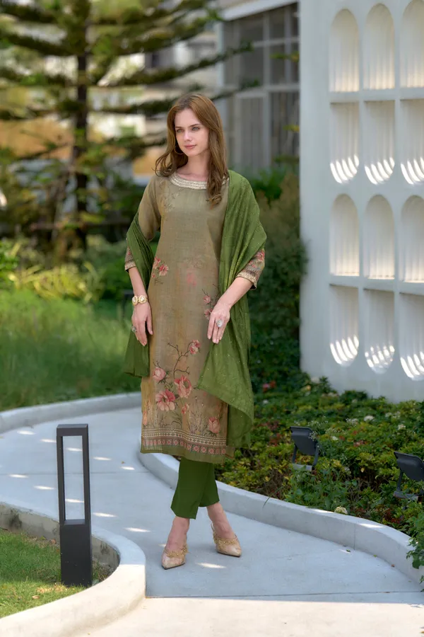 Green_Viscose_Kurta,_Pant_&_Dupatta_Set_For_Women_&_Girls