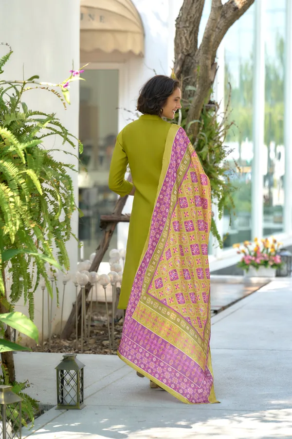 Green_Viscose_Kurta,_Pant_&_Dupatta_Set_For_Women_&_Girls