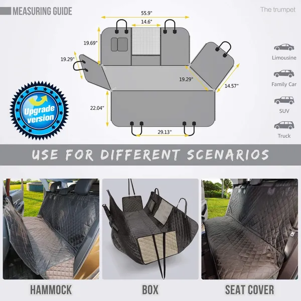 Dog_Seat_Cover_for_Back_Seat,_100%_Waterproof_with_Mesh_Window,_Scratch_Prevent_Anti-slip_Dog_Car_Hammock,_Standard