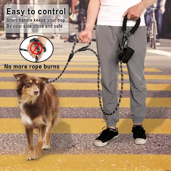 Black_5Ft_Strong_Dog_Leash_With_Comfortable_Padded_Handle_And_Highly_Reflective_Threads_Dog_Leashes_For_And_Dogs_Double_Handle
