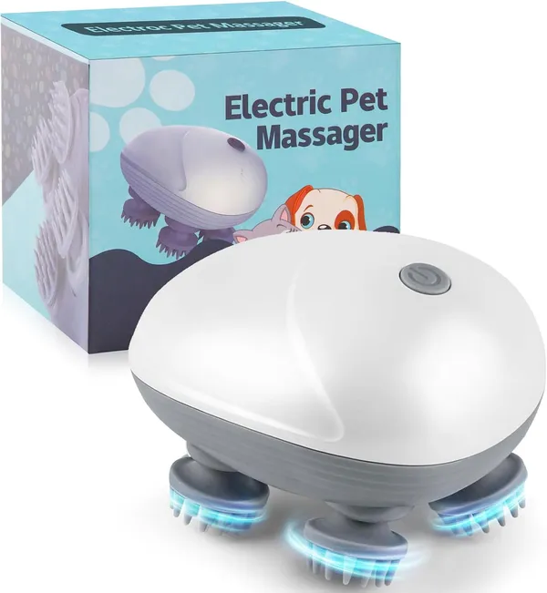 Handheld_Pet_Massager_for_Dogs_and_Cats_Electric_Cat_and_Dog_Massage_Tool_-_Head_and_Back_Scratcher_for_Relieving_Tension,_Tight_Muscles_and_Stiffness_with_Four_Rotating_Massage_Heads