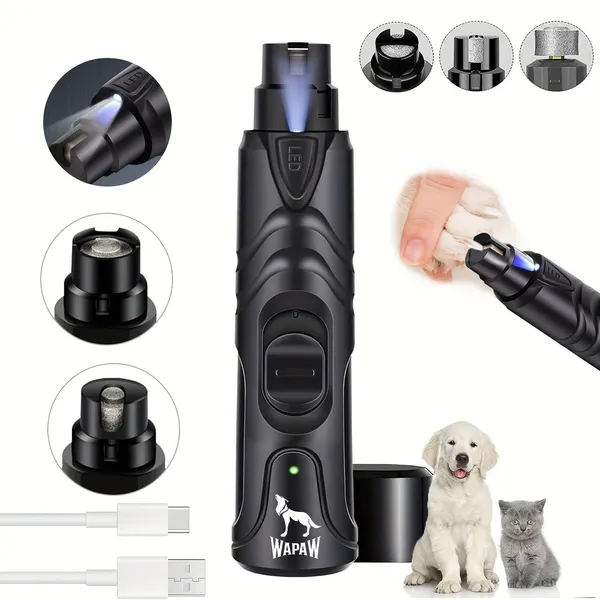 Professional_Dog_Nail_Grinder_with_LED_Light,_2-Speed_Electric_Pet_Nail_Trimmer,_Low_Noise_Rechargeable_Nail_Clipper_for_Small,_Medium_&_Large_Dogs_and_Cats_(Pet_Nail_Grinder)