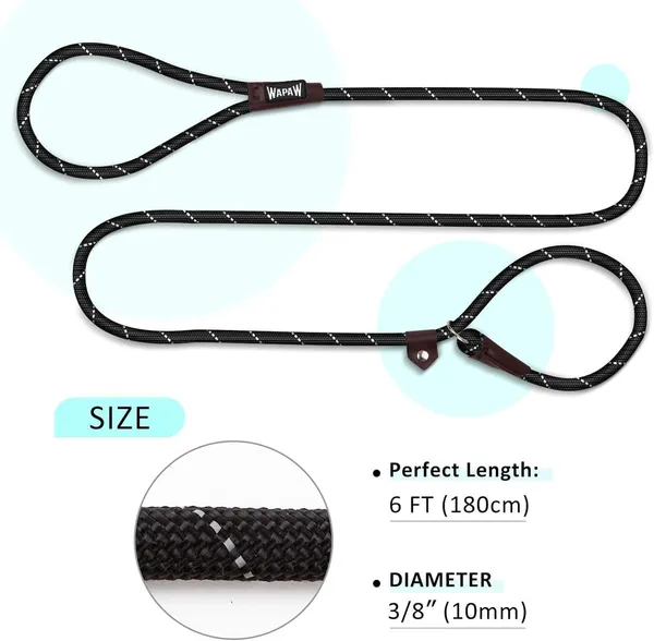Reflective_Dog_Leash,_Anti-Choking_with_Traffic_Padded_2_Handles,_Reflective_Strong_Sturdy_Heavy_Duty_Rope_Lead,_5.2FT/160cm_Dog_Training_Lead_for_Medium_Large_Dogs