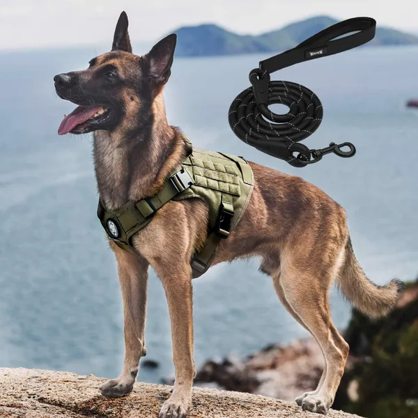Tactical_Dog_Harness_With_Rope_Leash_No-Pull_Pet_Dog_Harness_Adjustable_Outdoor_Pet_Vest_Military_Standard_Material_Vest_for_Dogs_Easy_Control_Dog_Belt