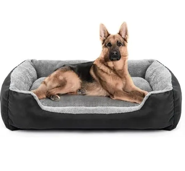 Black_Polypropylene_Dog_Bed,_Washable_Pet_Bed_Mattress_Comfortable,_Warming_Rectangle_Bed_For_And_Dogs,_Cat_Pets_42_X_54Cm