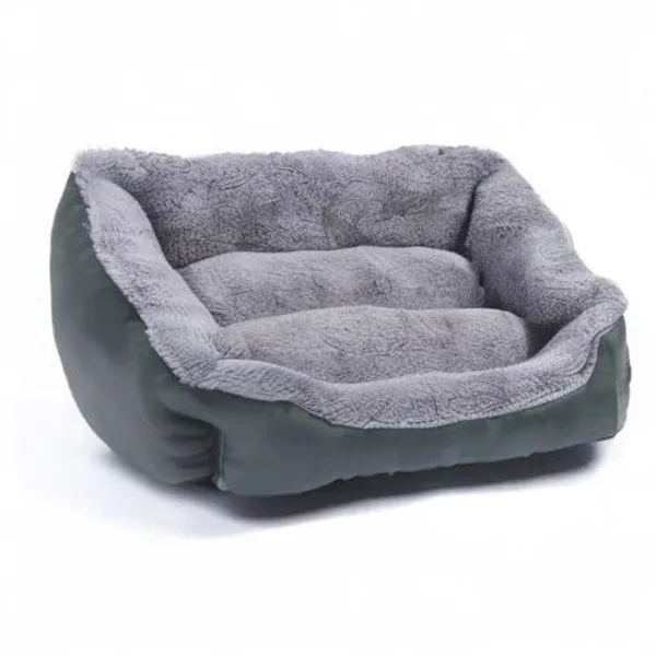 Grey_Polypropylene_Dog_Bed_For_Dogs,_Soft_Washable_Cat_Bed_Comfortable_Dog_Couch_Warming_Rectangle_Pet_Bed_42_X_54Cm