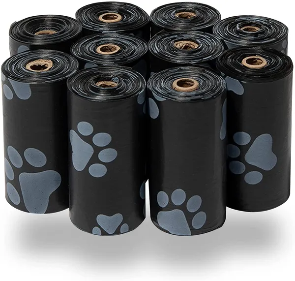 Black_Dog_Poop_Bags,_Extra_Thick_And_Strong_Poop_Bags_For_Dogs,_Guaranteed_Leak-Proof,_15_Doggy_Bags_Per_Roll,_Each_Dog_Poop_Bag_Measures_9_X_13_Inches_Pack_Of_12_12X15_=_180_Bag