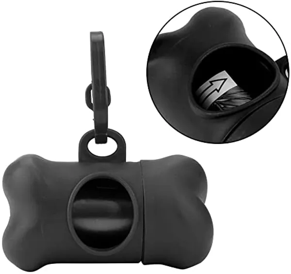 Black_Dog_Poop_Bags,_Extra_Thick_And_Strong_Poop_Bags_For_Dogs,_Guaranteed_Leak-Proof,_15_Doggy_Bags_Per_Roll,_Each_Dog_Poop_Bag_Measures_9_X_13_Inches_Pack_Of_4_4X15_=_60_Bag_+_Dispenser