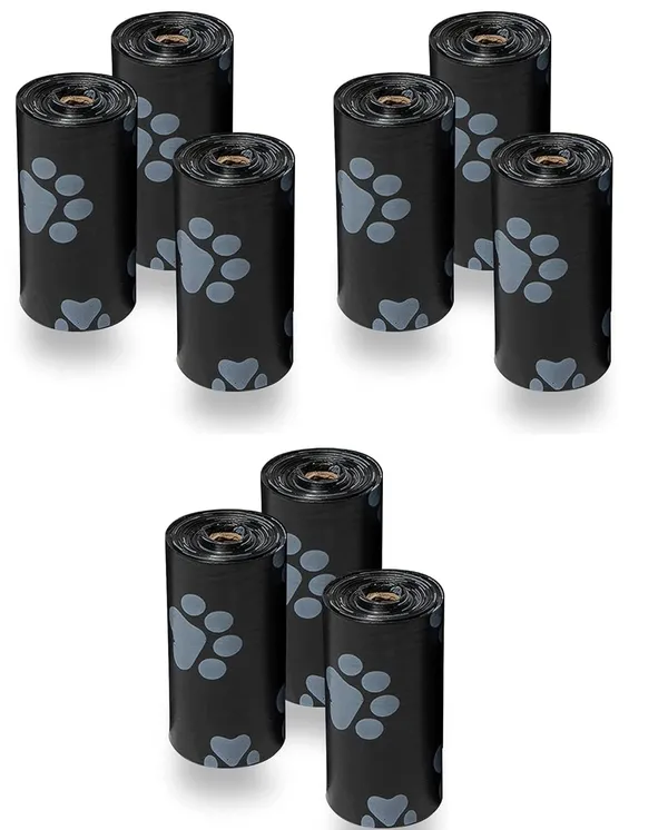 Black_Dog_Poop_Bags,_Extra_Thick_And_Strong_Poop_Bags_For_Dogs,_Guaranteed_Leak-Proof,_15_Doggy_Bags_Per_Roll,_Each_Dog_Poop_Bag_Measures_9_X_13_Inches_Pack_Of_9_9X15_=_135_Bag