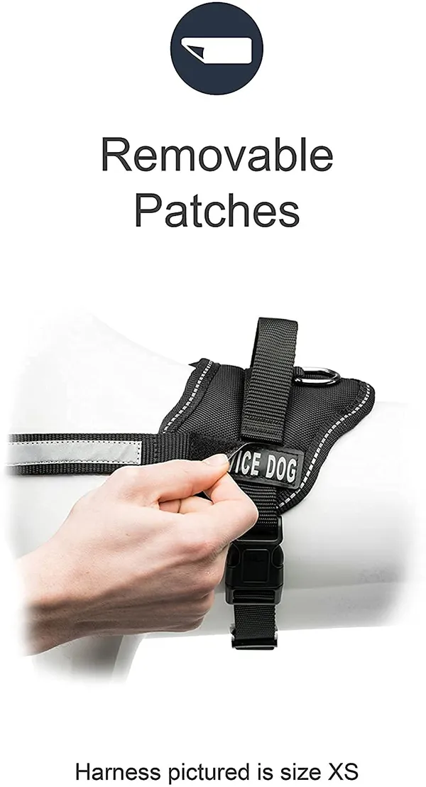 Black_Service_Dog_Harness_No_Pull_Easy_On_And_Off_Pet_Vest_Harness,_3M_Reflective_Breathable_&_Easy_Adjust_Pet_Harness_With_Nylon_Handle_-_No_More_Tugging_Or_Choking_For_Dogs