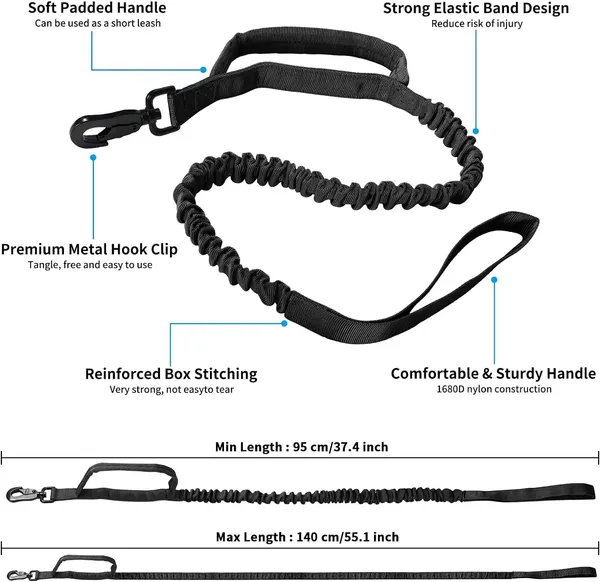 Black_Tactical_Dog_Leash,_Tactical_Bungee_Dog_Leash_Heavy_Duty,_No_Pull_Dog_Leash_For_Shock_Absorption,_Improved_Dog_Safety_And_Comfort_Training_Leash_For_Breed._95-145Cm