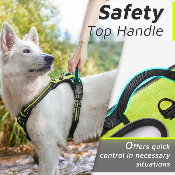 Green_Dog_Harness_No-Pull_Pet_Harness_Adjustable_Outdoor_Pet_Vest_3M_Reflective_Oxford_Material_Vest_For_Dogs_Easy_Control_For_Dogs