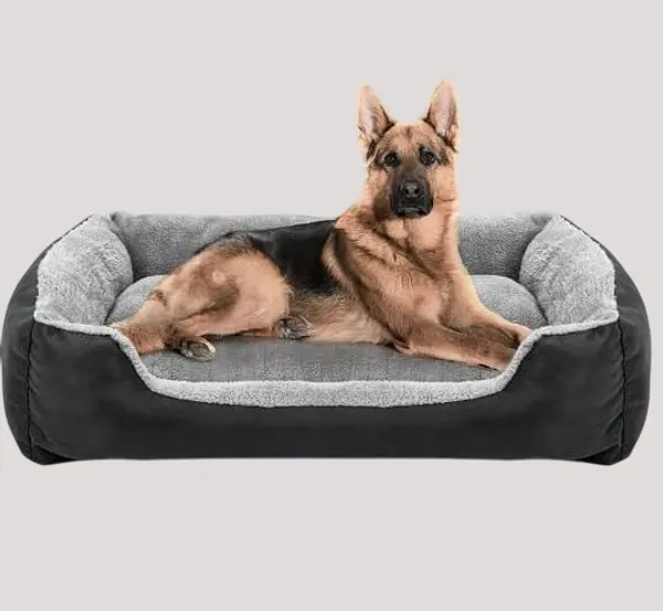 Black_Polypropylene_Dog_Bed,_Washable_Pet_Bed_Mattress_Comfortable,_Warming_Rectangle_Bed_For_And_Dogs,_Cat_Pets_42_X_54Cm
