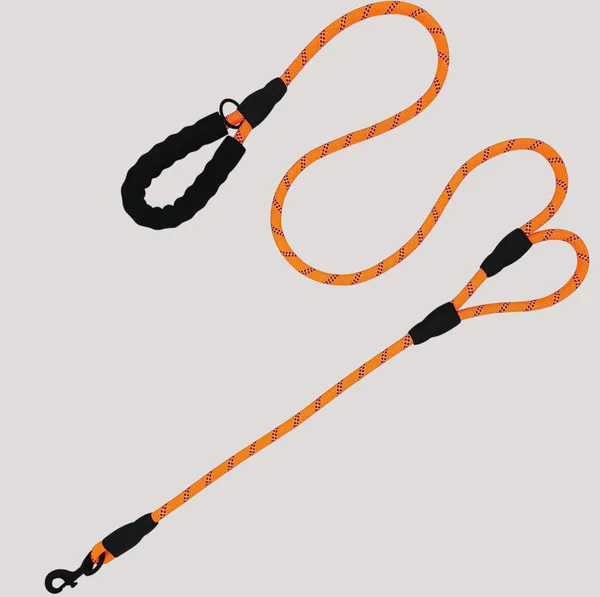 Black_5Ft_Strong_Dog_Leash_With_Comfortable_Padded_Handle_And_Highly_Reflective_Threads_Dog_Leashes_For_And_Dogs_Double_Handle