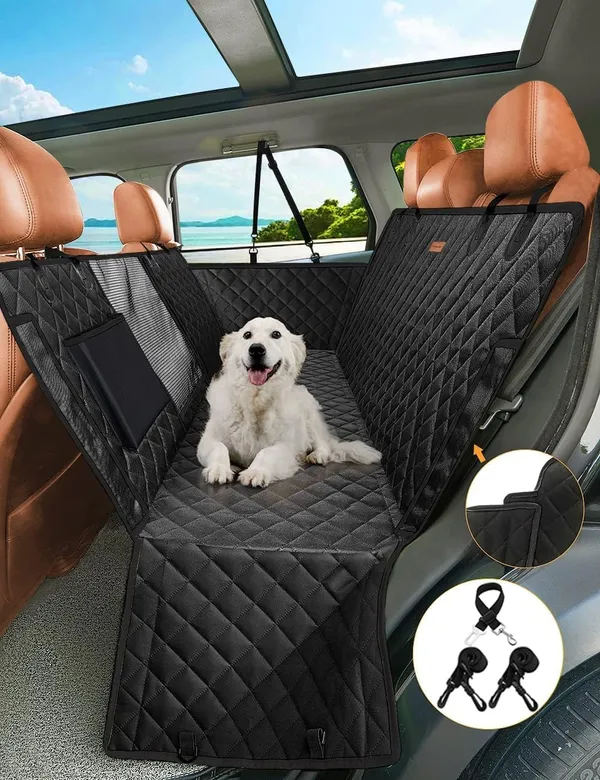 Premium_Dog_Car_Seat_Cover_for_Back_Seat_–_Waterproof,_Scratchproof,_Quilted_Hammock_with_Mesh_Window_&_Side_Flaps_–_Universal_Fit_for_SUVs_&_Sedans