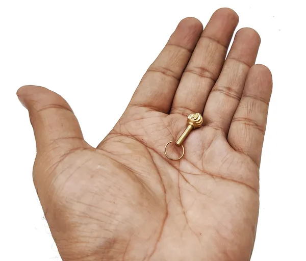 Golden_Brass_Made_Hanuman_Ji_Small_Gada_For_Keeping_In_Home_Temple_Or_Gifting_to_Hanuman_ji_or_Locket(3_gram_Approx_.75_MM)