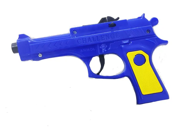 1_Pc_Toy_Gun_Plastic_Material_Compatible_with_Roll_cap_(_not_included)