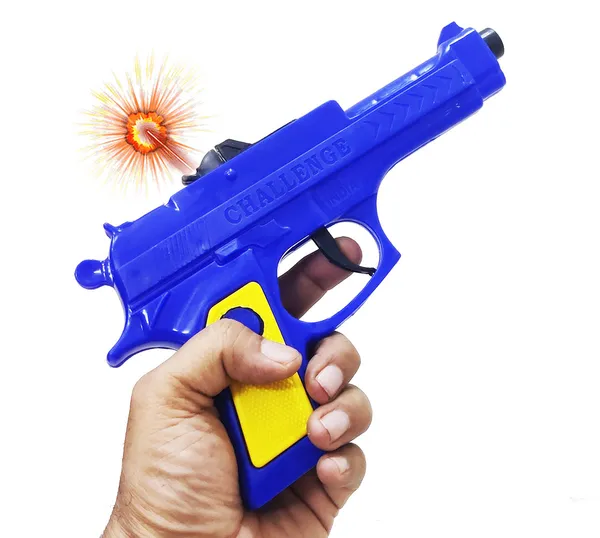 1_Pc_Toy_Gun_Plastic_Material_Compatible_with_Roll_cap_(_not_included)