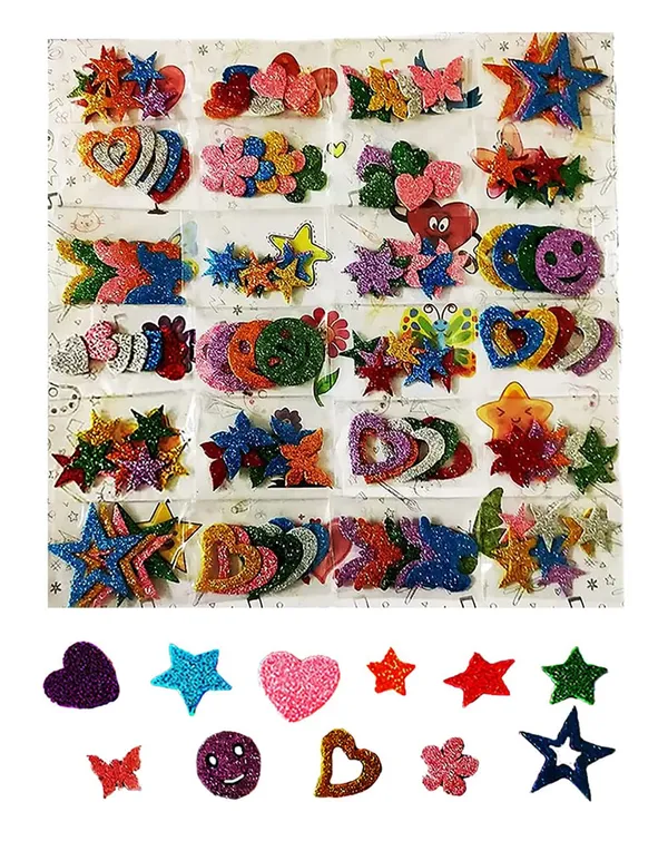 24_Packets_DIY_Art_and_Craft_Hobby_Decoration_Items_for_All_Age_School,_Home,_Birthday_Gifts_and_Return_Gift_Ideas_(24_Assorted_Packets_5_Each)
