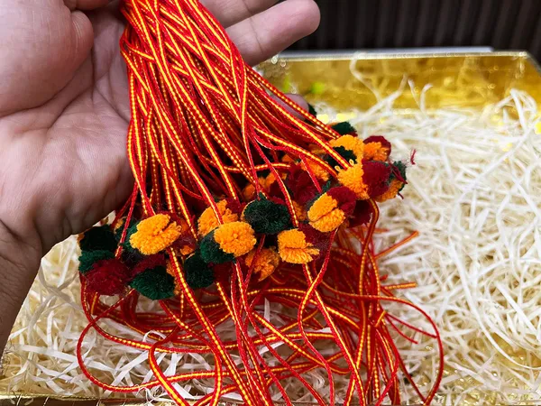 24_piece_raksha_sutra_Marwadi_rakhi_for_family,_puja_and_laddu_gopal_and_all_bhagwan_in_home_mandir