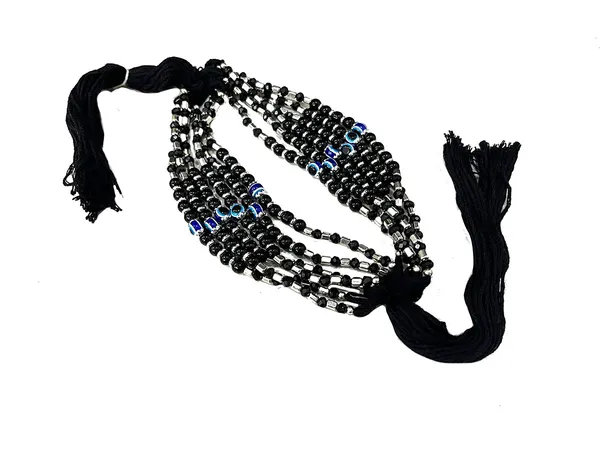 4_Pcs_Black_Durable_Raksha_Sutra_Bracelet_with_Evil_Eye_&_Silver_Beads_|_Nazarbattu_Cotton_Dhaga_Rakhi_for_Men,_Women_&_Kids_|_Family_Pack_for_Raksha_Bandhan_&_day_to_day_use