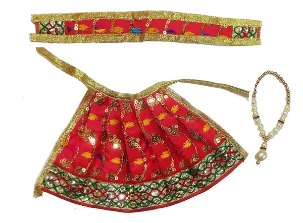 Multicolor_6_Piece_Bhagwan_Poshak_Lehnga_Patka_Set_With_6_Mala_And_1_Laddu_Gopal_Mukut_Accessory_Set_(Multicolor)_For_2_Or_3_Inch_Idol_(Dress_Size_3_Inch_Height)_Laddu_Gopal