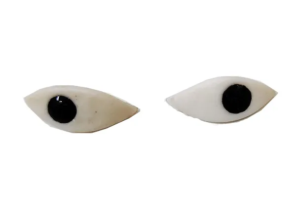 White_Plastic_Material_Bhagwan_Eyes_Netra__2_Piece_For_Big_Bhagwan_In_Mandir_(1_Pair_Only)