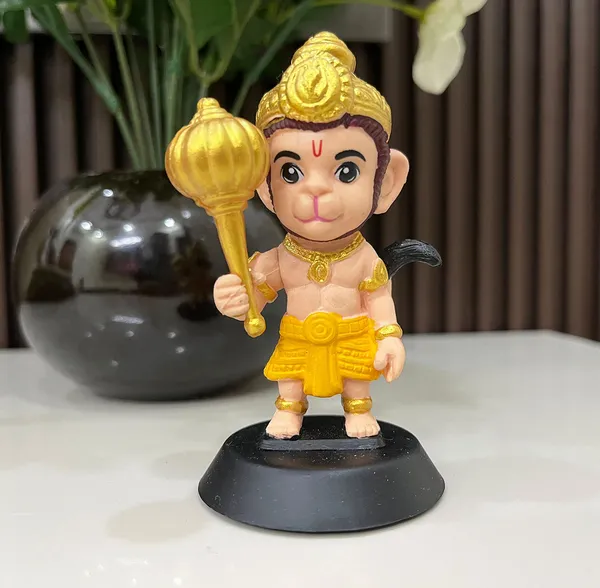 BITONA®_Baal_Hanuman_ji,_Bajrangbali_Idol,_Decorative_Showpiece_|_for_Gift,_car_Dashboard_and_Office_&_Home_Decor_(1_Piece)_Size_3.5_inch