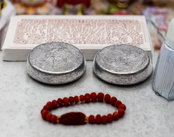 Silver_Ranga_Remedy/Ranga_Sikka_Lead_Coin_For_Rahu_Dosh_Shanti_-_For_Floating_In_Water-_Jal_Mein_Pravahit_Karne_Ke_Liye_100_Gram_Each_Piece-_(2)_Pc_Only