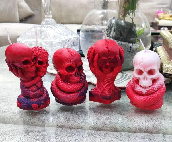 Multicolor_1_Pc_Skull_Bhoot_Couple_Shape_Designer_Scented_Soy_Wax_Candle_For_Gifting_Or_Decorations_In_Festivals_Halloween_Diwali_Christmas_Etc_(1_Pc_)