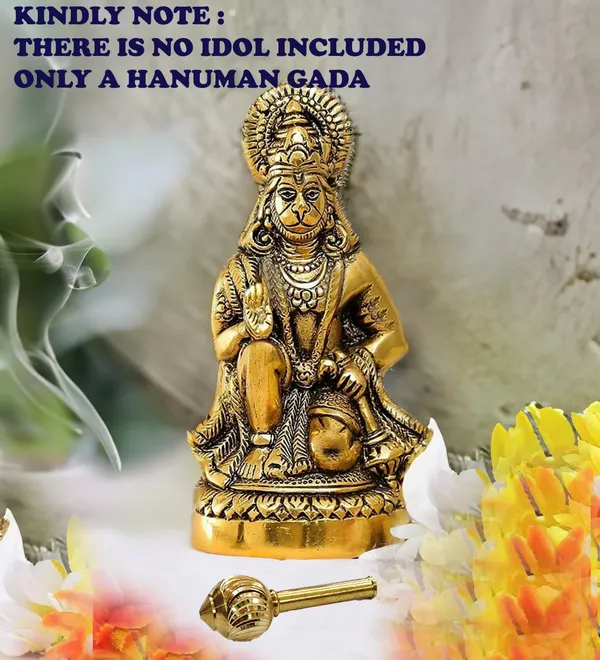 Golden_Pure_Brass_Made_Hanuman_Ji_Small_Gada_For_Keeping_In_Home_Temple_Or_Gifting_To_Bajrangbali_(30_Gram_Approx_2_Inch)