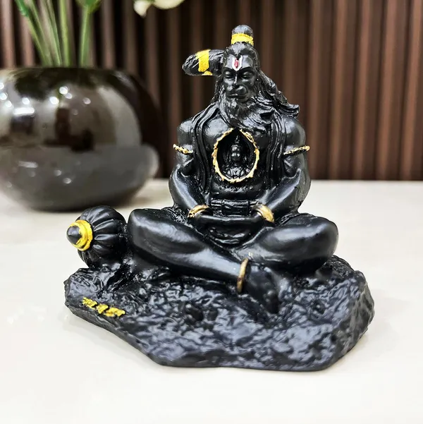 Meditation_Hanuman_idol,_Hand_Made_Marble_Dust_Polyresin_Dhyan_Magan_Hanuman,_Decorative_Showpiece_|_for_Gift,_car_Dashboard_and_Office_&_Home_Decor_(1_Piece)