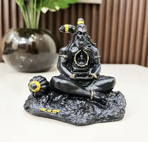 Meditation_Hanuman_idol,_Hand_Made_Marble_Dust_Polyresin_Dhyan_Magan_Hanuman,_Decorative_Showpiece_|_for_Gift,_car_Dashboard_and_Office_&_Home_Decor_(1_Piece)