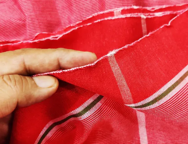 Red_4_Piece_Cotton_Blended_Gamcha/Towel_For_Religious_Use_Pandit_Ji_Etc_Size_(52_*_23_Inch)_4_Piece
