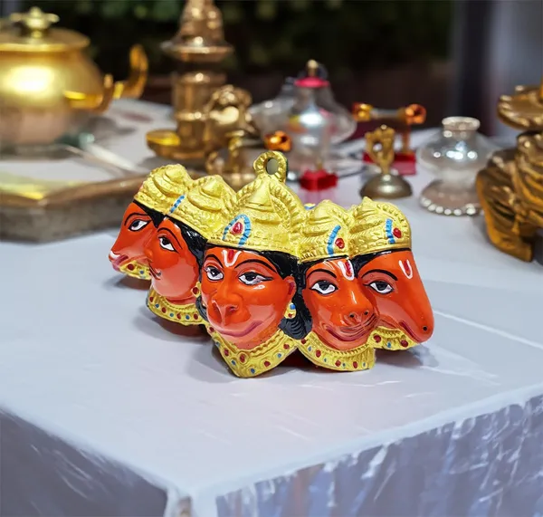Orange_Aluminium_Material_Panchmukhi_Hanuman_Ji_Statue_For_Home_Hanging_Of_Entrance_6_Inch