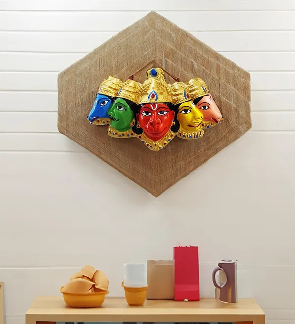 Orange_Aluminium_Material_Panchmukhi_Hanuman_Ji_Statue_For_Home_Hanging_Of_Entrance_6_Inch