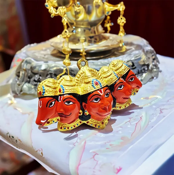 Orange_Aluminium_Material_Panchmukhi_Hanuman_Ji_Statue_For_Home_Hanging_Of_Entrance_6_Inch