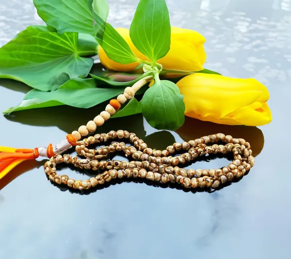 Orignal_Lab_Certified_108_Beads_Pure_Tulsi_jaap_Mala_(_weight_slighty_may_Vary)