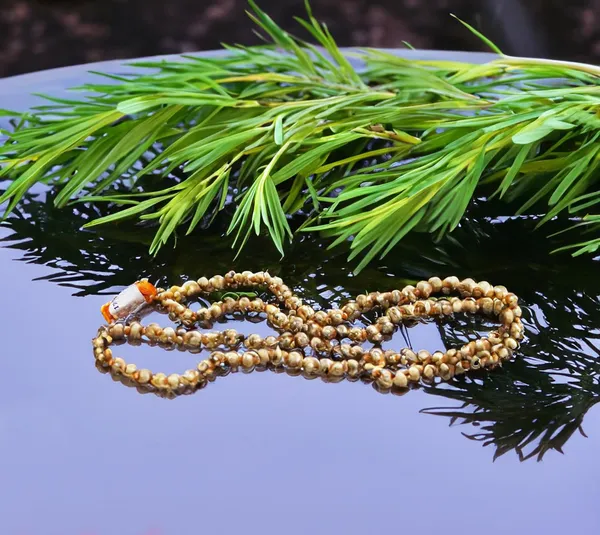 Orignal_Lab_Certified_108_Beads_Pure_Tulsi_jaap_Mala_(_weight_slighty_may_Vary)