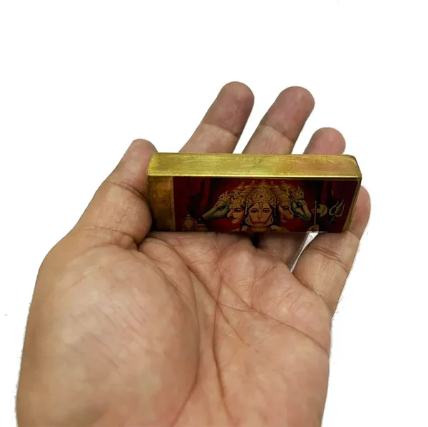 Panchmukhi_Hanuman_Aura_Booster_Brass_Vastu_Energy_Enhancer_for_Home,_Office,_Temple_&_Meditation_Space_|_Positive_Energy_Decorative_Spiritual_Accessory_|_Brass_Finish_|_Approx._60_Gram