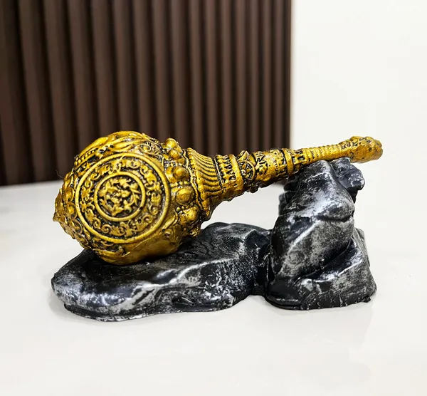 Poly_Resin_Bajrang_Bali_Gada_with_Stand_for_Keeping_in_Home_Temple/car_Dashboard_or_Gifting_to_Hanuman_ji_Size-_4_inch_wt-100_grm_Approx