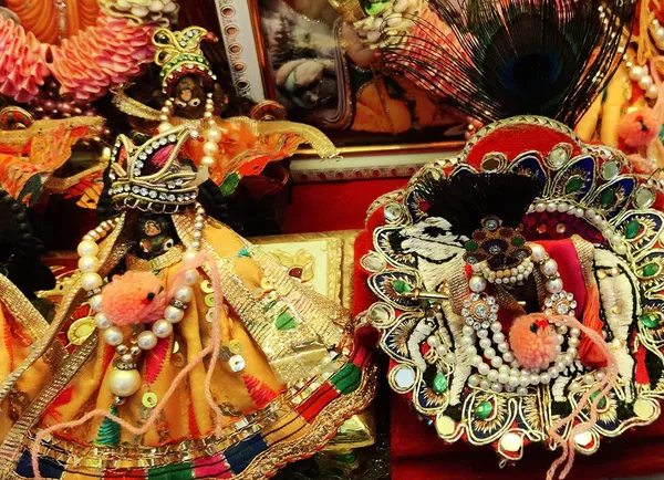 Multicolor_25_Piece_Pom_Pom_Raksha_Sutra_Marwadi_Rakhi_For_Family,_Puja_And_Laddu_Gopal_And_All_Bhagwan_In_Home_Mandir
