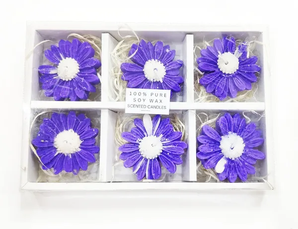 Purple_Diwali_Decorative_Daisy_Floating_Full_Scented_Soy_Wax_Candle_For_Festive_Gifting_And_Home_Decoration_Set_Of_6