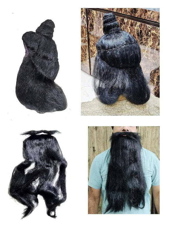 Black_Mythological_Stage_Show_Rishi_Muni_Ram_Leela_Character_Hair_Wig_And_Beard_For_Teenager_And_Kids_Above_Age_12_Years_Free_Size_Wig_And_Dadhi_Mooch_Set