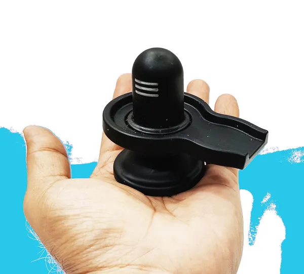 Black_Metallic_Shivling_Rust_Free_Black_Color_Heavy_Idol_For_Home_Temple_Or_Car_Dashboard_Best_For_Gifting_3_Inches